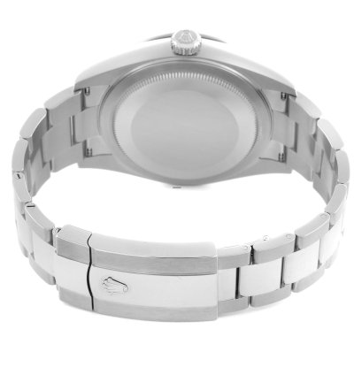 Rolex Sky-dweller Steel White Gold Green Dial Mens Watch 336934 Unworn