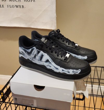 Nike Air Force 1 07 Skeleton Qs Deadstock