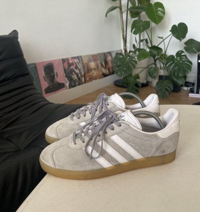Adidas Gazelle Hype Low Sneakers Gray Casual Streetwear