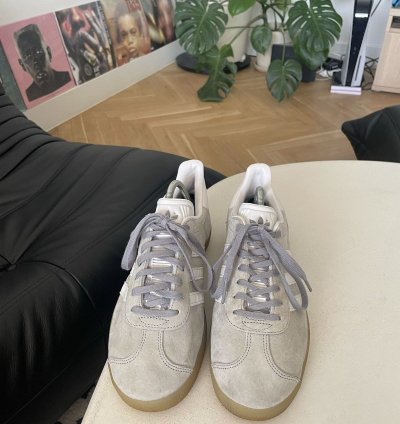Adidas Gazelle Hype Low Sneakers Gray Casual Streetwear