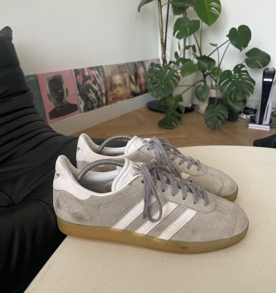 Adidas Gazelle Hype Low Sneakers Gray Casual Streetwear