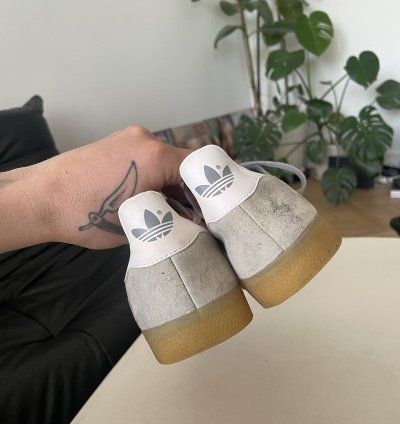 Adidas Gazelle Hype Low Sneakers Gray Casual Streetwear