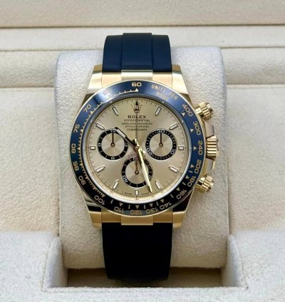 Rolex Daytona Unworn 2024 Daytona Champagne Dial Oysterflex 126518ln-0010
