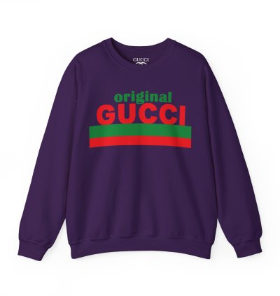 Gucci Purple Sweatshirt - Size Usa