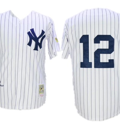 New York Yankees Wade Boggs 1996 White Throwback Jersey
