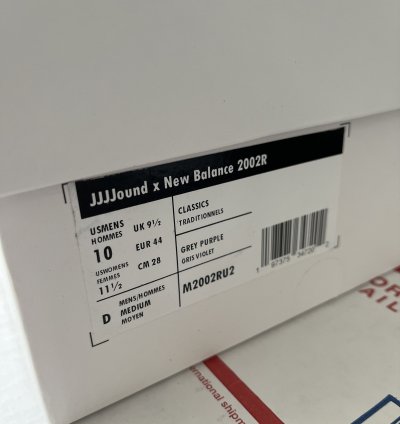 New Balance 2002r Jjjjound