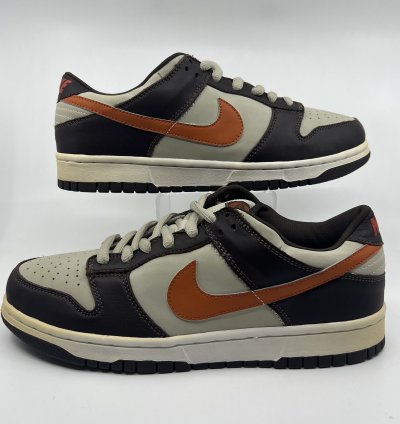 Nike Sb Dunk Low Sample Size 9 Light Stone Mesa Orange Brown