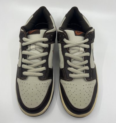 Nike Sb Dunk Low Sample Size 9 Light Stone Mesa Orange Brown