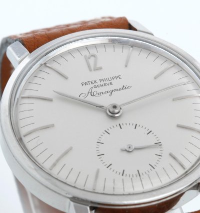 Patek Philippe Stainless Steel Ref 3417 Amagnetic Watch