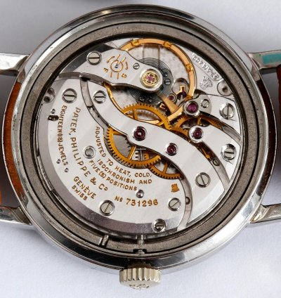 Patek Philippe Stainless Steel Ref 3417 Amagnetic Watch