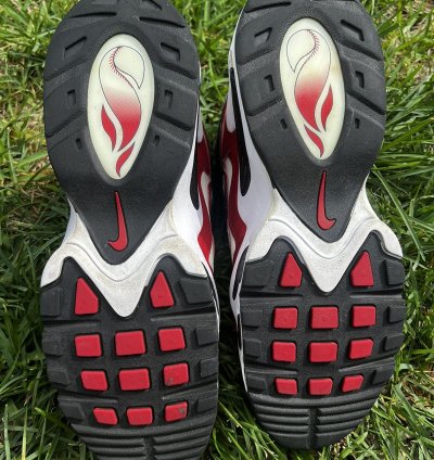 Clean Nike Air Max Griffey Size 12 Cincinnati Reds 2011