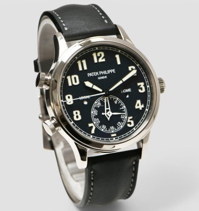 Patek Philippe Travel Time 5524g Pilot Travel Time White Gold 42mm