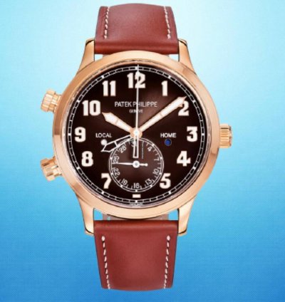 Patek Philippe Travel Time 5524r-001 Rose Gold Travel Time