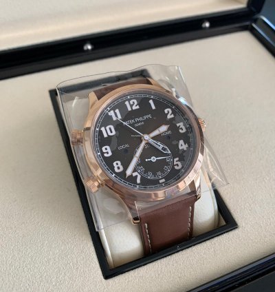 Patek Philippe Travel Time 5524r-001 Rose Gold Travel Time