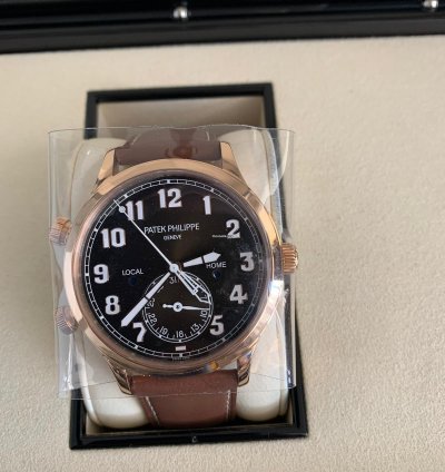 Patek Philippe Travel Time 5524r-001 Rose Gold Travel Time