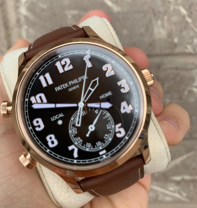 Patek Philippe Travel Time 5524r-001 Rose Gold Travel Time