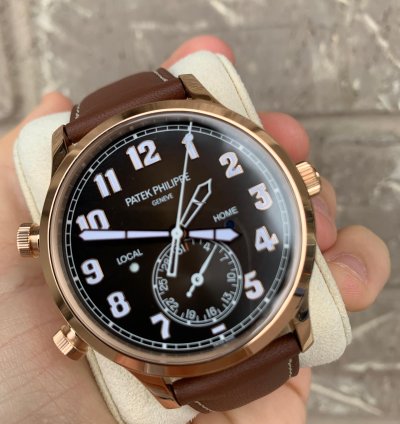 Patek Philippe Travel Time 5524r-001 Rose Gold Travel Time