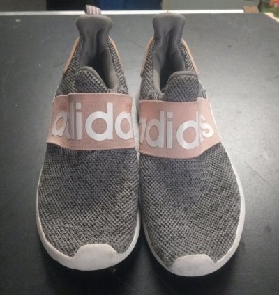 Adidas Girls Size 2 Shoe Quality Comfortable For Active Kids