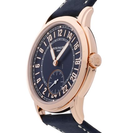 Patek Philippe Travel Time Complications 24-hour Display Travel Time 5224r-001