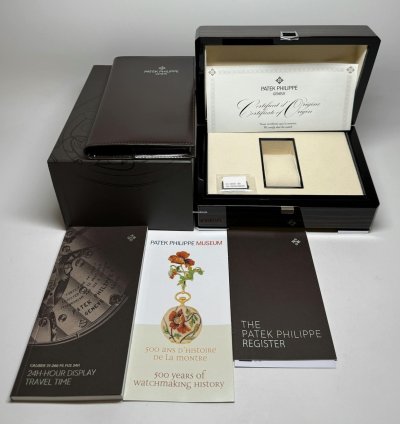 Patek Philippe Travel Time Complications 24-hour Display Travel Time 5224r-001