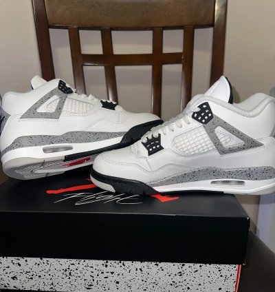 Jordan 4 Retro White Cement 2025