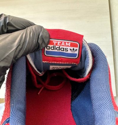 Adidas Goodyear Team Red Suede Racing Sneakers