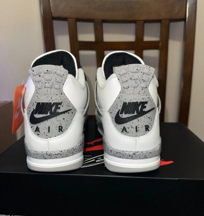 Jordan 4 Retro White Cement 2025