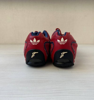 Adidas Goodyear Team Red Suede Racing Sneakers