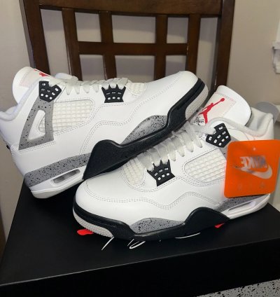 Jordan 4 Retro White Cement 2025