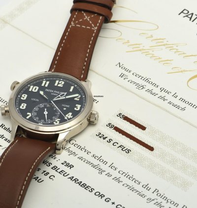 Patek Philippe Travel Time Pilot Travel Time 5524g Fullset 2023