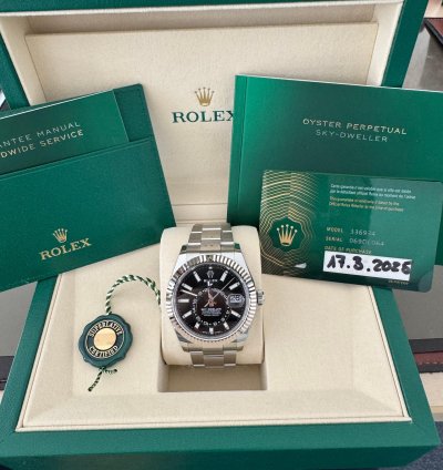 Rolex Sky-dweller Ungetragen Kauf Am 17 03 2025