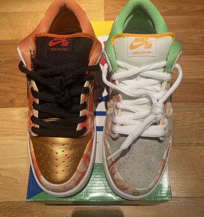 Nike Sb Dunk Low Street Hawker - Size 9