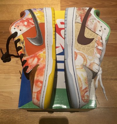 Nike Sb Dunk Low Street Hawker - Size 9