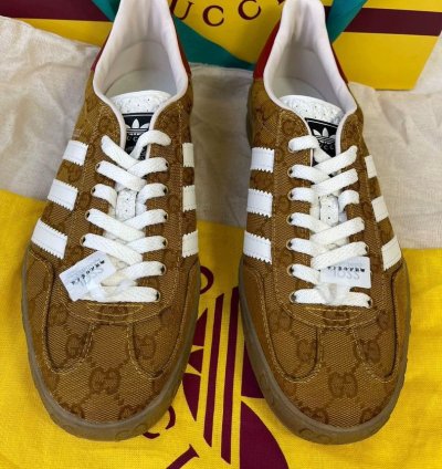 Adidas Gucci Gazelle Casual Sneakers-yf