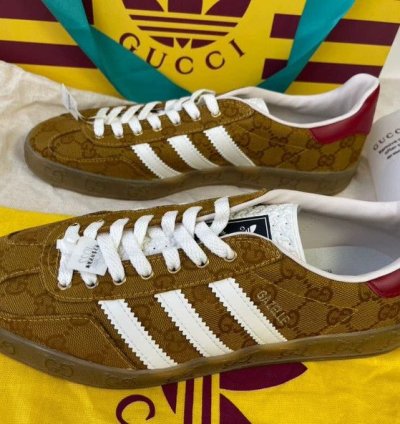 Adidas Gucci Gazelle Casual Sneakers-yf