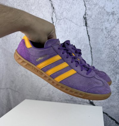 Adidas Hamburg 2021 Blue Sneakers Football Casual