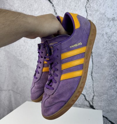 Adidas Hamburg 2021 Blue Sneakers Football Casual