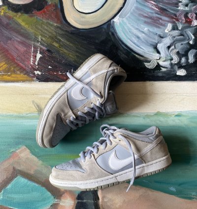 Nike Sb Dunk Low Summit White Wolf Grey