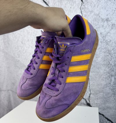 Adidas Hamburg 2021 Blue Sneakers Football Casual