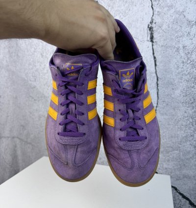 Adidas Hamburg 2021 Blue Sneakers Football Casual