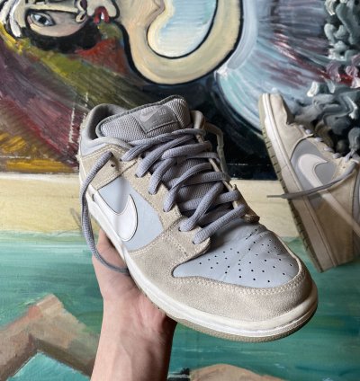 Nike Sb Dunk Low Summit White Wolf Grey