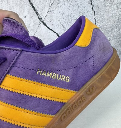 Adidas Hamburg 2021 Blue Sneakers Football Casual