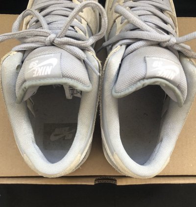 Nike Sb Dunk Low Summit White Wolf Grey