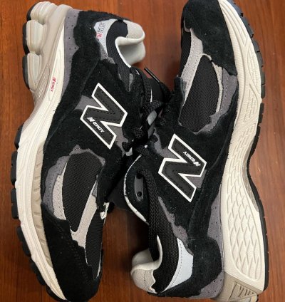 New Balance 2002r Protection Pack Black Grey Sneakers Us12ds