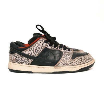 Nike Sb Dunk Low Supreme Black Cement 2002 Size 10 5