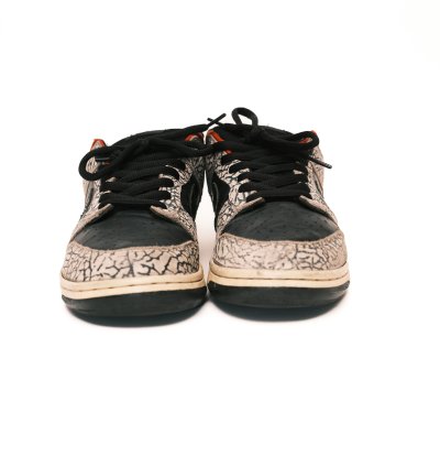Nike Sb Dunk Low Supreme Black Cement 2002 Size 10 5