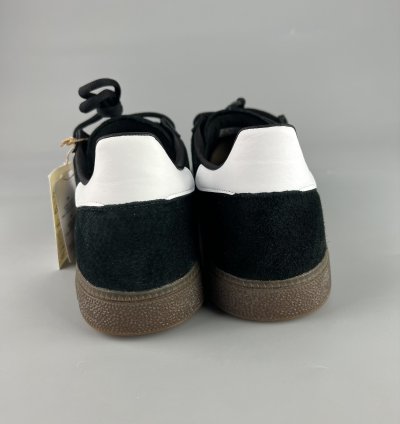 Adidas Handball Spezial Black White Suede Sneakers Us12