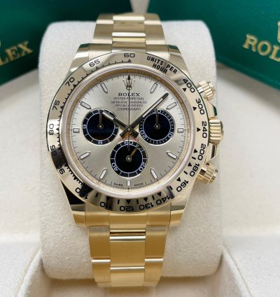 Rolex Daytona Unworn Cosmograph Daytona 126508 Champagne pikachu Dial Yellow Gold Oyster Bracelet 40mm