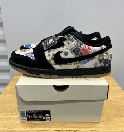 Nike Sb Dunk Low Supreme Rammellzee Size 11 New