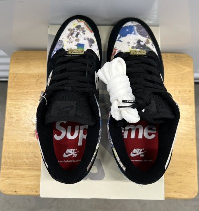 Nike Sb Dunk Low Supreme Rammellzee Size 11 New